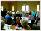 The meal being enjoyed by the Lunch Club members