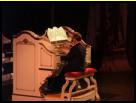 PHIL KELSALL seated at the console of the most famous Wurlitzer in the world.